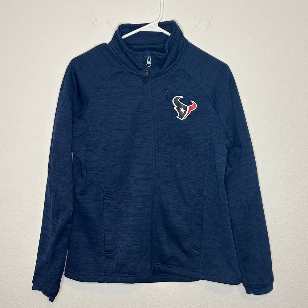 Houston Texans Full Zip Fleece Lined Jacket Women's Large